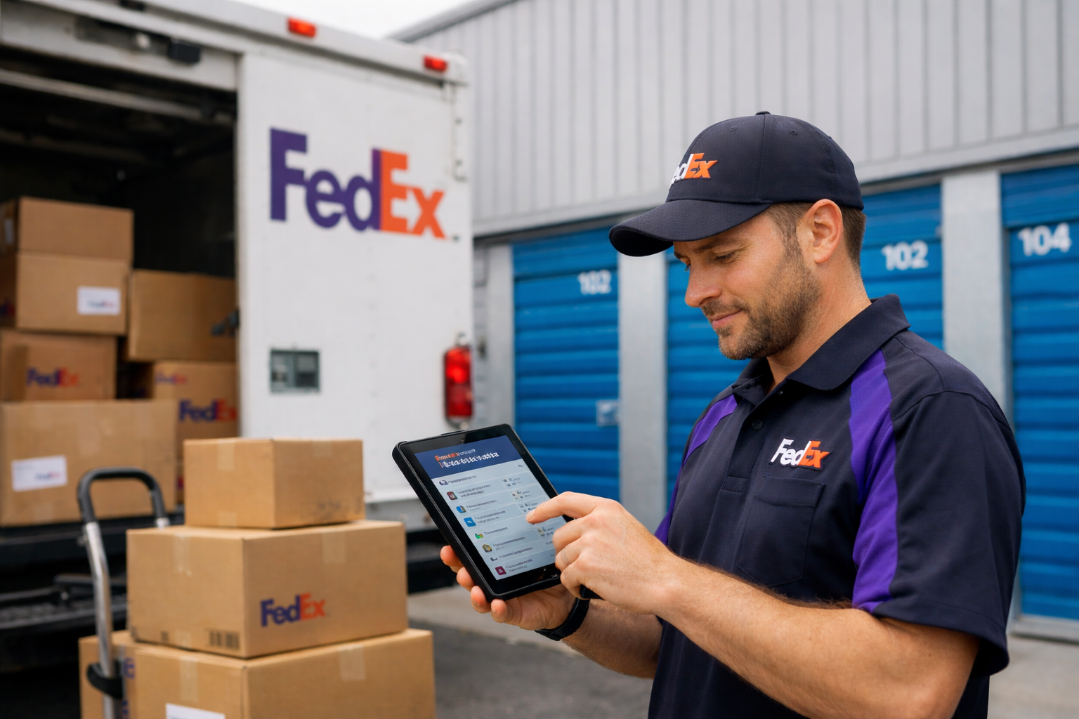 współpraca self storage z firmami kurierskimi