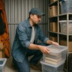 „Aranżacja wnętrza w duchu minimalizmu z bezpiecznym przechowywaniem w self storage