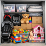 Self storage dla młodych rodziców