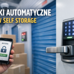 Zamek automatyczny w magazynie self storage sterowany aplikacją mobilną