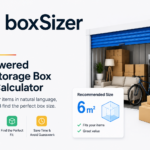 Boxsizer – AI Self Storage Box Size Calculator